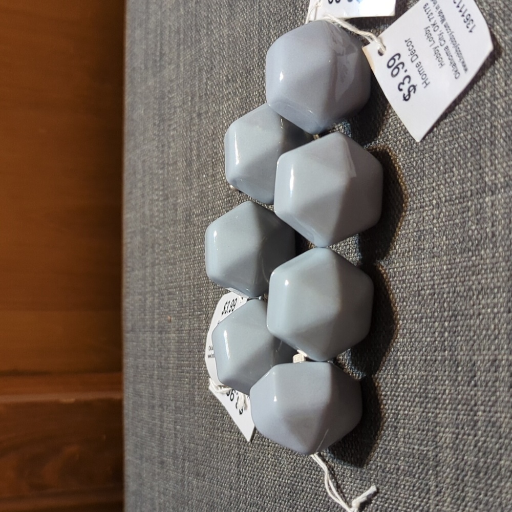 NWT Hobby lobby‎ cabinet knobs 7ct gray